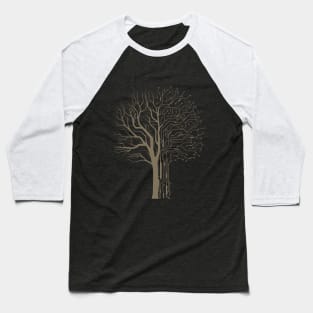 Digital Tree Baseball T-Shirt